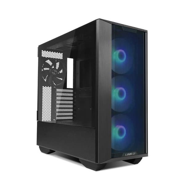 Lian Li Lian Li LANCOOL III Midi-Tower, RGB - schwarz Midi tower PC-fodral svart Svart, Transparent
