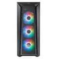 Miniatyrbild 2 av 5: Spelfodral - COOLER MASTER - MasterBox MB520 - Mesh Front - ARGB - 3x120mm