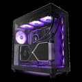 Miniatyrbild 2 av 6: NZXT H6 Flow RGB Svart