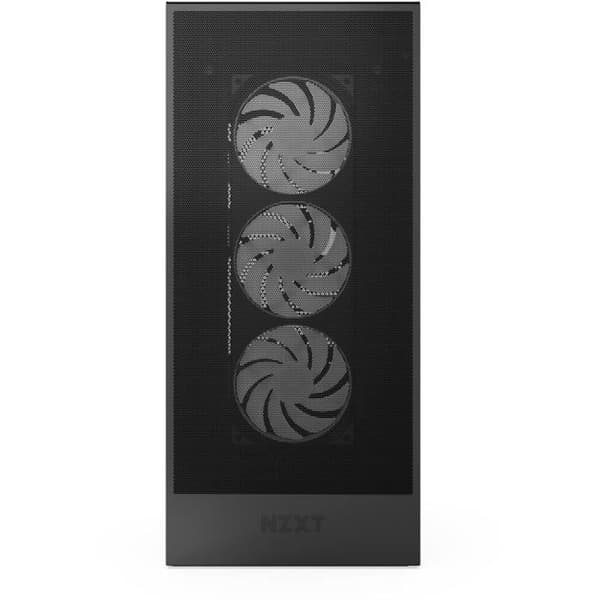 Mellan-torn chassi - NZXT - CM-H72FB-R1 - H7 Flow RGB med inkluderade RGB-fläktar - Svart