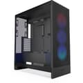 Miniatyrbild 1 av 4: Mellan-torn chassi - NZXT - CM-H72FB-R1 - H7 Flow RGB med inkluderade RGB-fläktar - Svart
