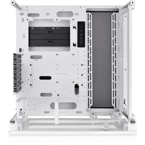 PC-chassi - Thermaltake - Core P3 TG Pro Snow White - ATX - Tur - Utmärkt ventilation