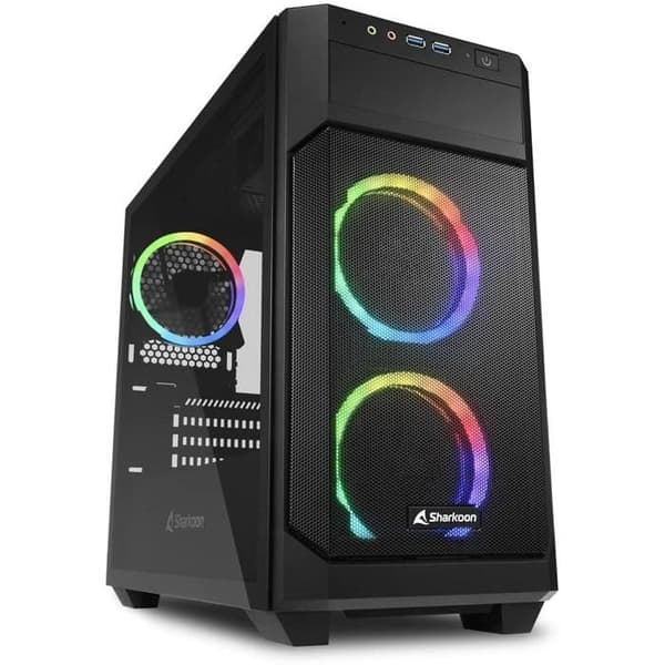 Sharkoon V1000 RGB Semi-Tower ATX-fodral