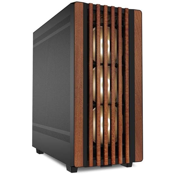 Sharkoon Rebel C70M RGB ATX PC-fodral - Svart - 11 fläktar - Grafikkortsstöd - 3 interna fack