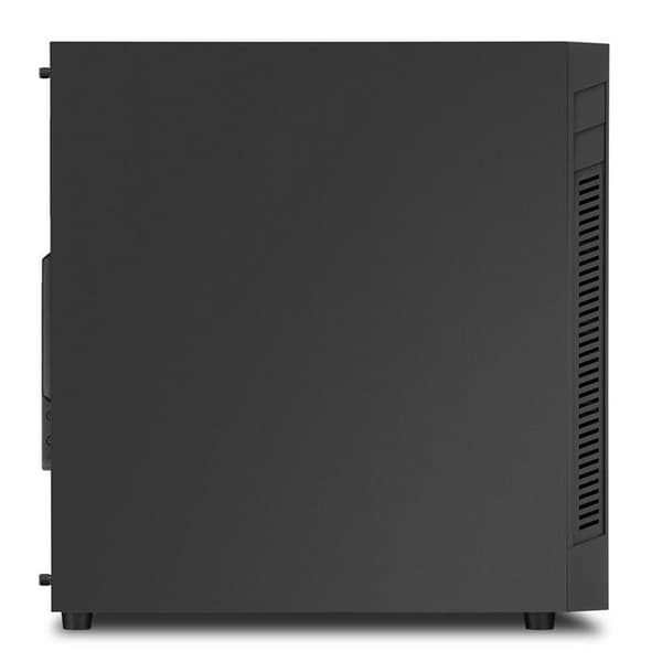 Sharkoon S25-V Midi Tower ATX PC-fodral utan strömförsörjning - 5 interna fack - Kabelhanteringssystem