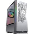Miniatyrbild 1 av 2: Kompaktchassi ARGB - COUGAR - MX430 Air RGB - Vit - 3 ARGB-fläktar - Högkvalitativ kylning