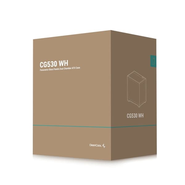 DeepCool CG530 WH Midi Tower Hvid