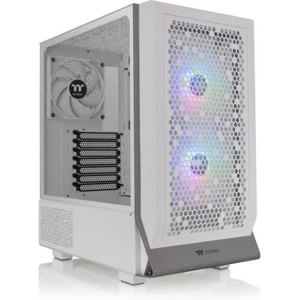PC-fodral - THERMALTAKE - CERES 300 TG ARGB (Vit) - Medium torn - E-ATX-format - Utan strömförsörjning Vit