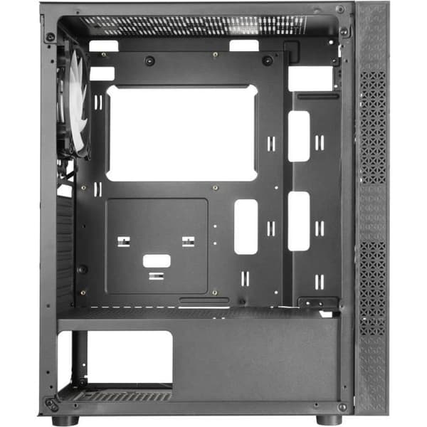 Mars Gaming MC-U3 RGB Mid-Tower E-ATX PC-fodral med glaspanel - svart - TU