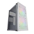 Miniatyrbild 1 av 3: Mars Gaming MC-CORE, Ultra-kompakt Micro-ATX PC-chassi, Framdesign i metalnät, 2x 120mm FRGB-fläktar, Gaming-chassi med