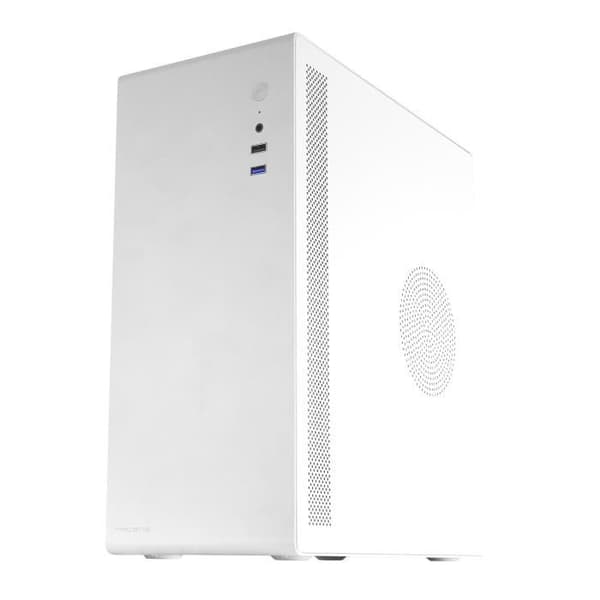 Mini-tower case - NOVAX - Vit - Integrerad fläkt - USB 3.0 - MicroATX/Mini-ITX