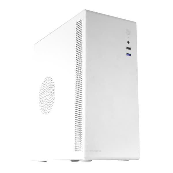 Mini-tower case - NOVAX - Vit - Integrerad fläkt - USB 3.0 - MicroATX/Mini-ITX