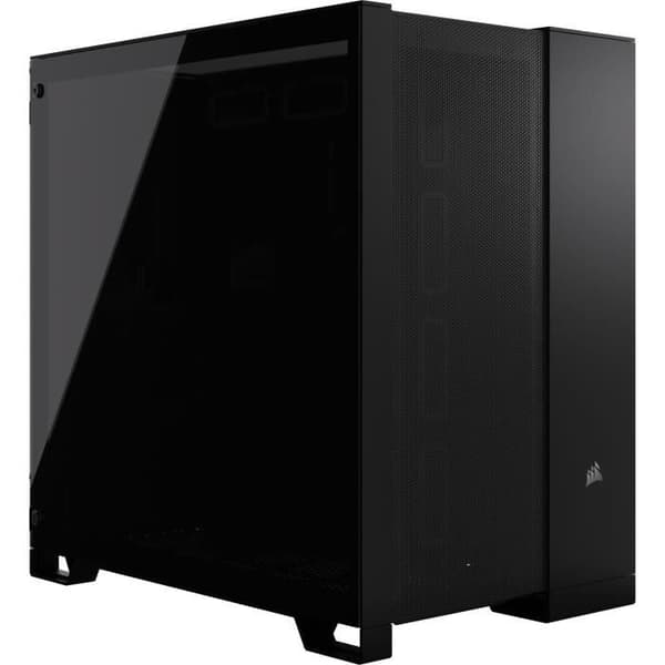 PC-fodral - CORSAIR - 6500D Airflow Dual Chamber Super Mid-Tower - Svart Svart