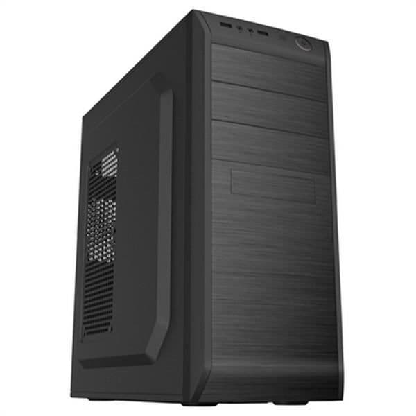 COOLBOX COO-PCF750-1 USB 3.0 Semi-Tower ATX-fodral - Svart - 7 interna fack - 3 expansionsfack Svart