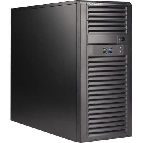 Supermicro CSE-732D4-668B Midi Tower PC-fodral - Svart - 668 W - 4 inre fack - 7 expansionsfack