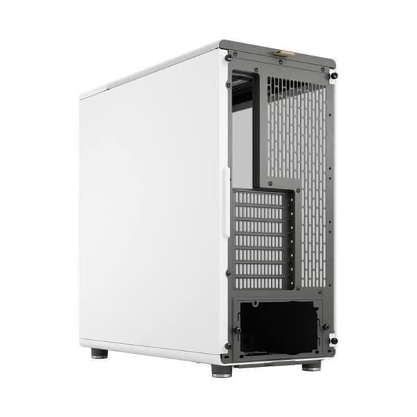 PC-fodral - FRACTAL DESIGN - North Chalk White TG Clear Plåt