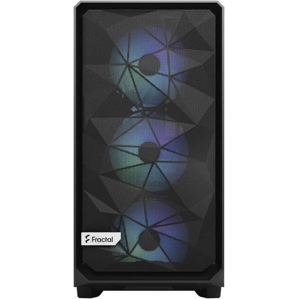 FRACTAL DESIGN - Meshify 2 RGB Black TG Light Tint - PC-fodral - Svart ( FD-C-MES2A-06 )