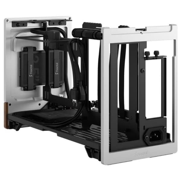 PC-fodral - FRACTAL DESIGN - FD-C-TER1N-02 - mini-ITX - SFF 10.4L - GPU upp till 322 mm - Terra Silver