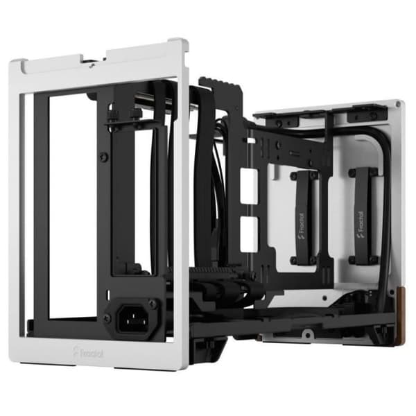 PC-fodral - FRACTAL DESIGN - FD-C-TER1N-02 - mini-ITX - SFF 10.4L - GPU upp till 322 mm - Terra Silver