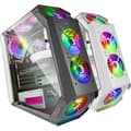 Miniatyrbild 5 av 6: Mars Gaming MC51 Svart - ATX PC-spelfodral - Dubbelt härdat glas - 5 x 12 cm RGB-fläktar