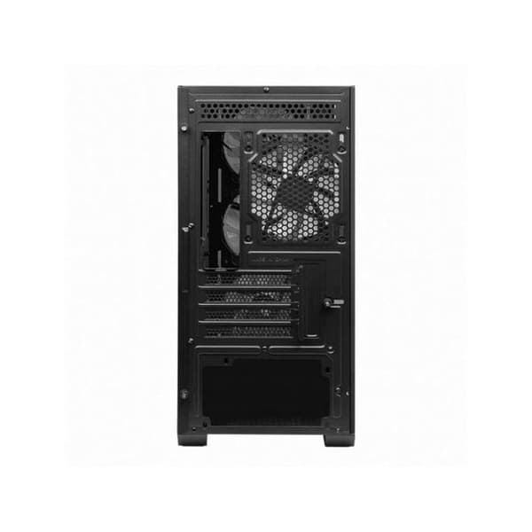 MSI MAG FORGE M100A PC Chassi - Mikro Turret - Svart, Transparent - 3x 120 mm fram, 1x 120 mm bak