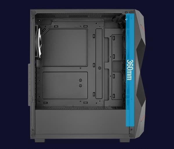AEROCOOL PGS VOLCAN-G-BK-v1 hölje
