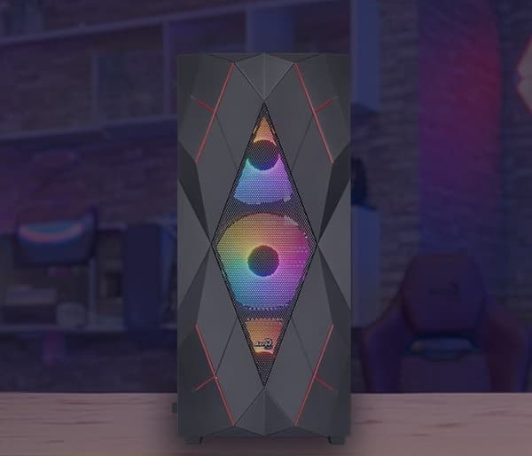 AEROCOOL PGS VOLCAN-G-BK-v1 hölje