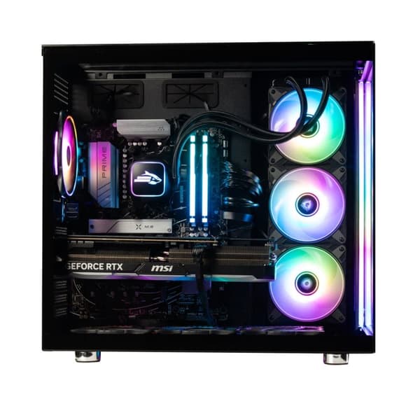Shark RGBeast R704 Gaming PC/ R7-9800X3D , RTX 5070 Ti 16G, 2TB NVMe , 32GB DDR5, Watercooler, 850W, Windows 11 home