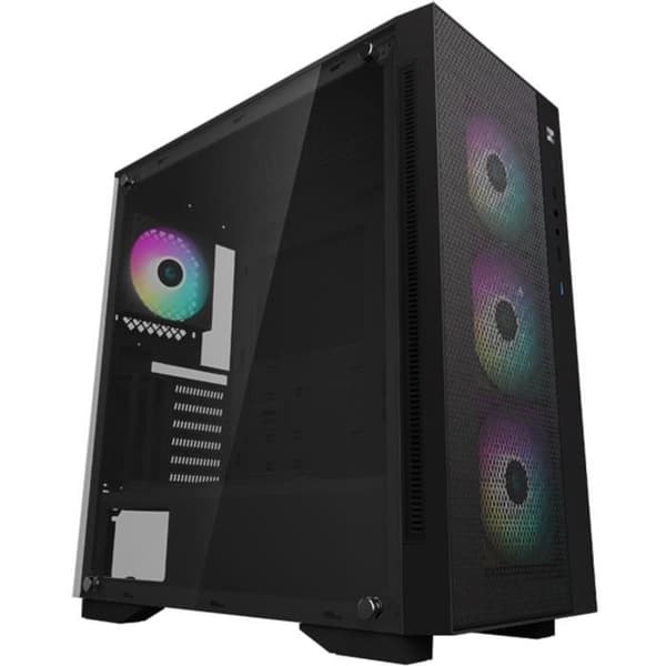 PC-fodral - DEEPCOOL - MATREXX 55 Mesh ADD-RGB 4F (Svart) - Fodral utan strömförsörjning - Mitttorn - E-ATX-format