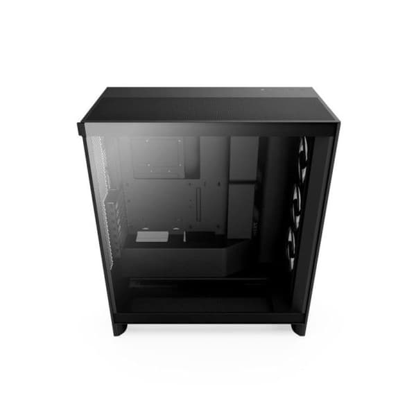 Mid-Tower ATX NZXT H7 Flow RGB - Tre 120 mm fläktar - Direkt kylning av grafikkort