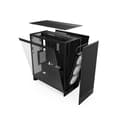Miniatyrbild 5 av 6: Mid-Tower ATX NZXT H7 Flow RGB - Tre 120 mm fläktar - Direkt kylning av grafikkort