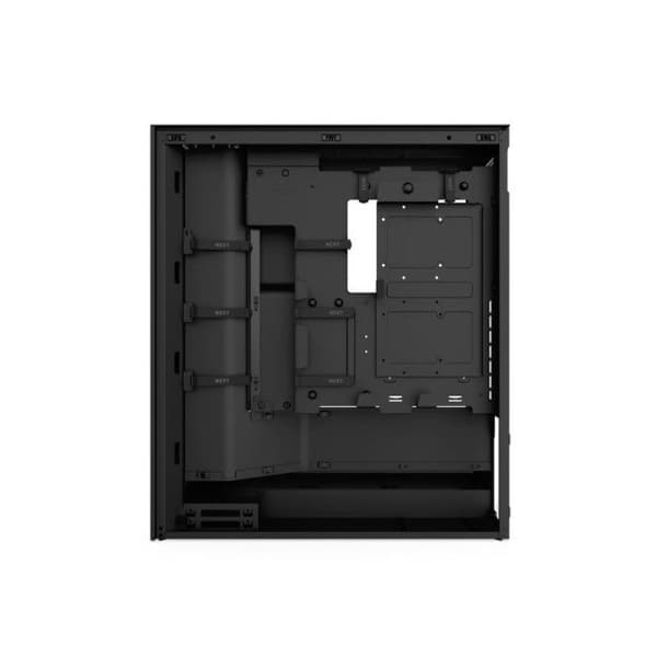 Mid-Tower ATX NZXT H7 Flow RGB - Tre 120 mm fläktar - Direkt kylning av grafikkort