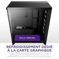 Miniatyrbild 2 av 6: Mid-Tower ATX NZXT H7 Flow RGB - Tre 120 mm fläktar - Direkt kylning av grafikkort