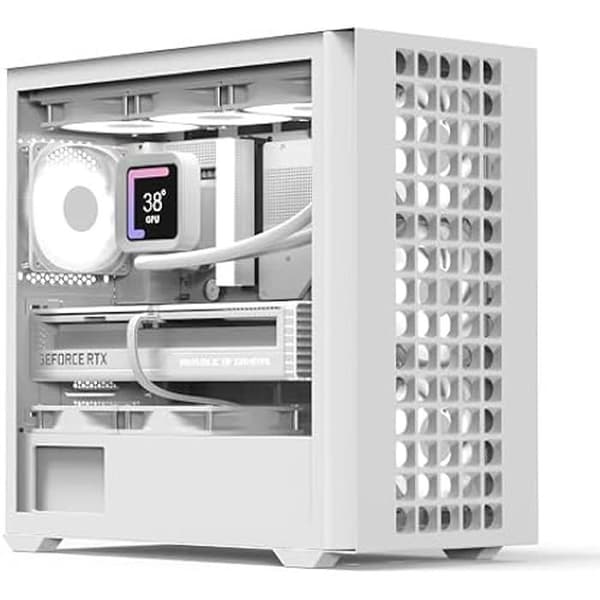 Mini Tower Case - AEROCOOL - D302A - 360 mm radiatorstöd - 11 fläktplatser - 410 mm GPU