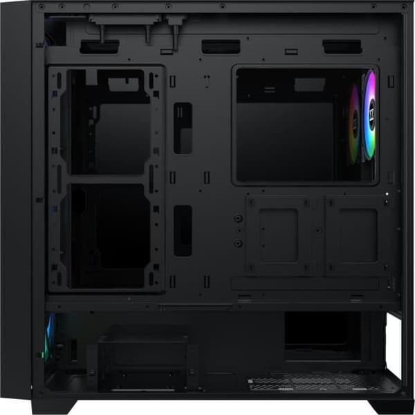 XIGMATEK Anubis Pro 4FX PC-fodral (svart) - Medium tower - E-ATX-format - Utan strömförsörjning