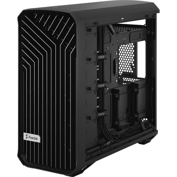 PC-fodral - FRACTAL DESIGN - Torrent Black TG Light Tint - SSI-CEB - Optimerat luftflöde 5 fläktar (FD-C-TOR1A-01)