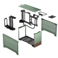 Miniatyrbild 5 av 6: PC-fodral - FRACTAL DESIGN - FD-C-TER1N-03 - mini-ITX - SFF 10.4L - GPU upp till 322 mm - Terra Jade