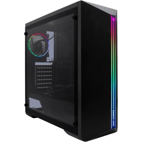 PC Spelchassi ATX DeepGaming A200-1 med 650 W Nätaggregat