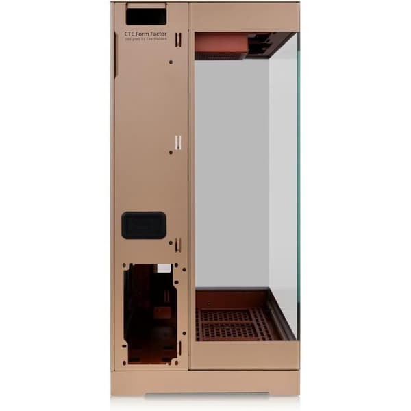 Thermaltake CTE E550 TG-fodral med gömd kontakt - Gravel Sand