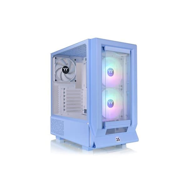 Mediant PC Chassi - Thermaltake - Ceres 350 MX - RGB - Hortensia Blå - E-ATX Blå