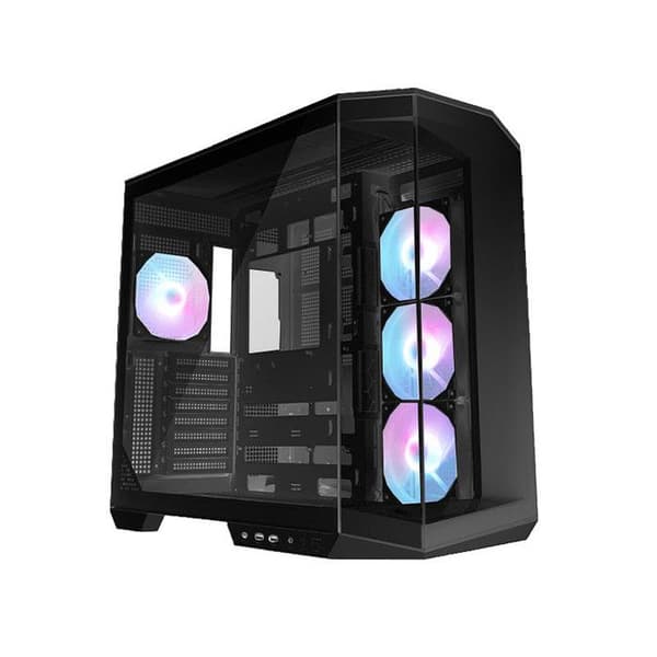 PC-fodral - MSI - Mag Pano 100R - Stål - Härdat glas - Svart Svart