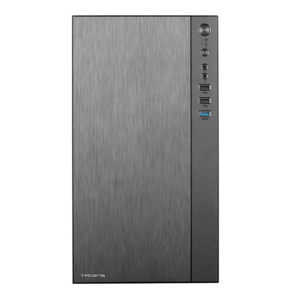 Mini Tower Micro ATX Chassi - Tacens - Anima - 2x USB 2.0 - 1x USB 3.0 - Svart