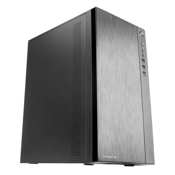 Mini Tower Micro ATX Chassi - Tacens - Anima - 2x USB 2.0 - 1x USB 3.0 - Svart Svart