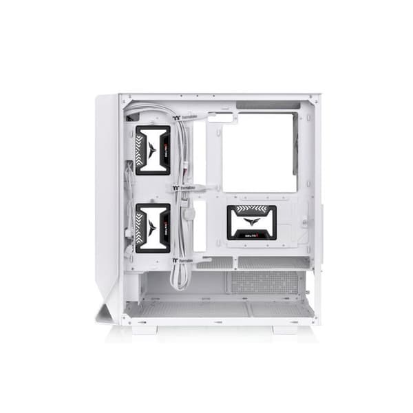PC- chassi - Thermaltake - Ceres 350 MX Snow White - RGB - Härdat glas - Mellanstor tower
