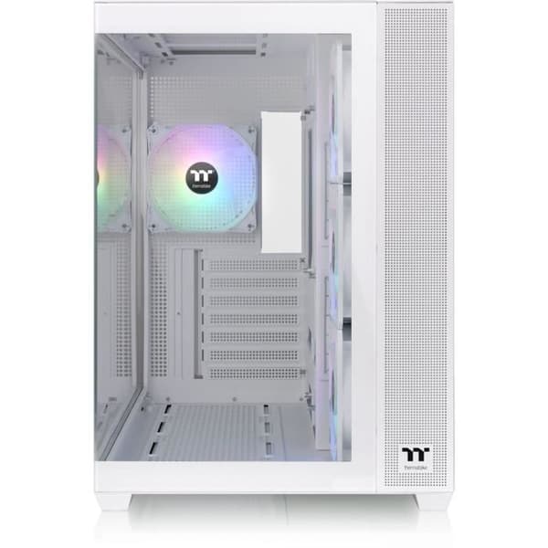 PC-fodral - THERMALTAKE - View 380 TG ARGB Snow - Medium tower - ATX - Härdat glas - Vit