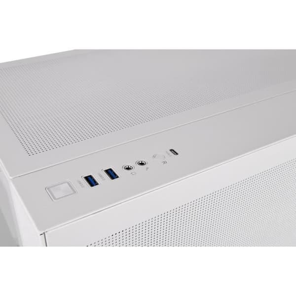 PC-fodral - THERMALTAKE - View 380 TG ARGB Snow - Medium tower - ATX - Härdat glas - Vit