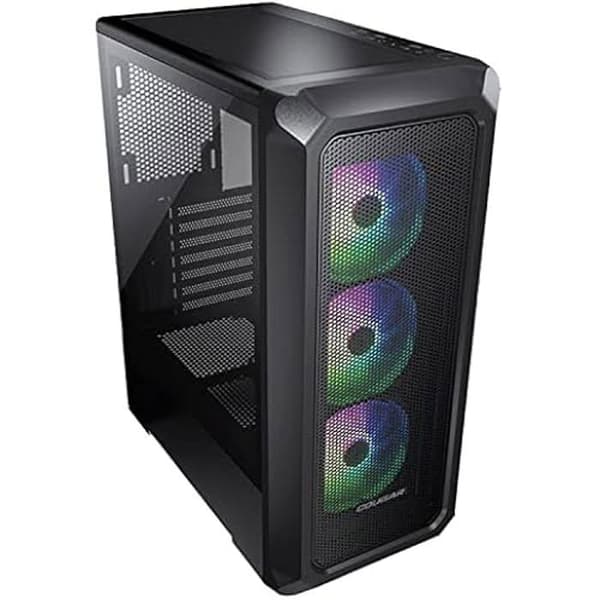Midi Tower - COUGAR - Archon 2 Mesh RGB Black - Otrolig RGB-belysning - Premiumkylning