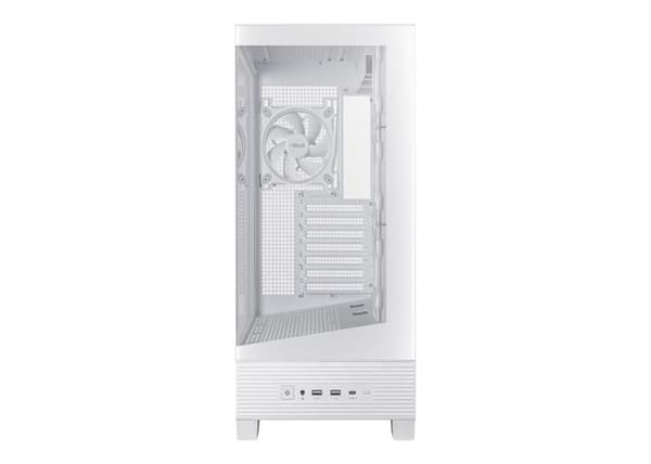PC Chassi Asus A31 PLUS TG ARGB - Midsize, Härdat Glas, RGB, Vit, ATX/Micro-ATX/Mini-ITX