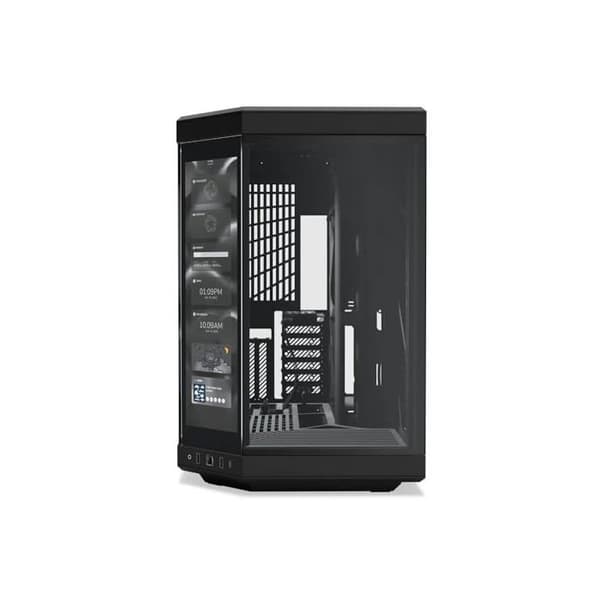 PC-chassi - HYTE - Y70 Touch - Pekskärm 14,1" - 4 expansionsfack - Optimal kylning