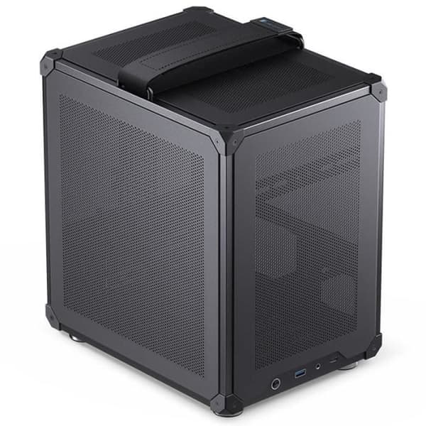 Chassi - Jonsbo - C6 - Svart - Elegant design - Kompatibel med ATX Svart